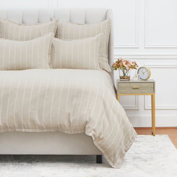 A Revere Natural King Sham.