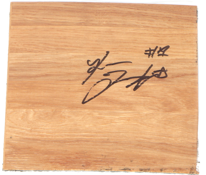Romeo Langford Signed Floorboard Boston Celtics