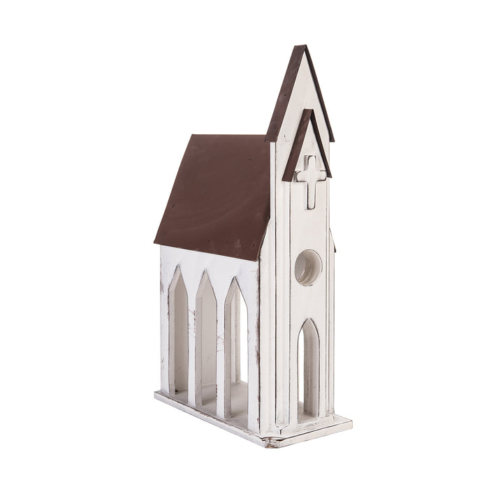 A Rustic Church Card Holder.
