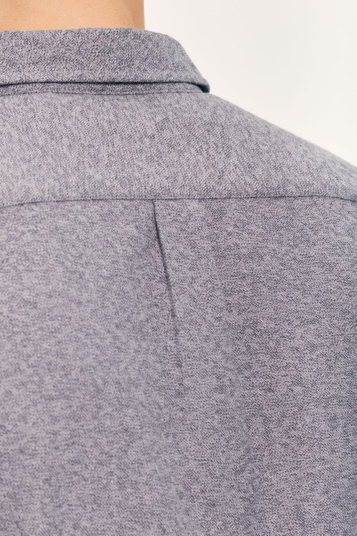 Samsoe Samsoe - Liam Ba Shirt 11245 - Slate Gray-Chemises-11245