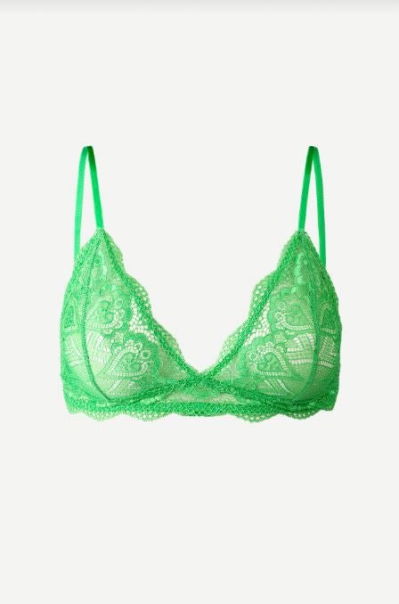 Samsoe Samsoe - Marilyn Bra - Vibrant Green - Soutien gorge triangle-Sous-Vêtements-F00010800