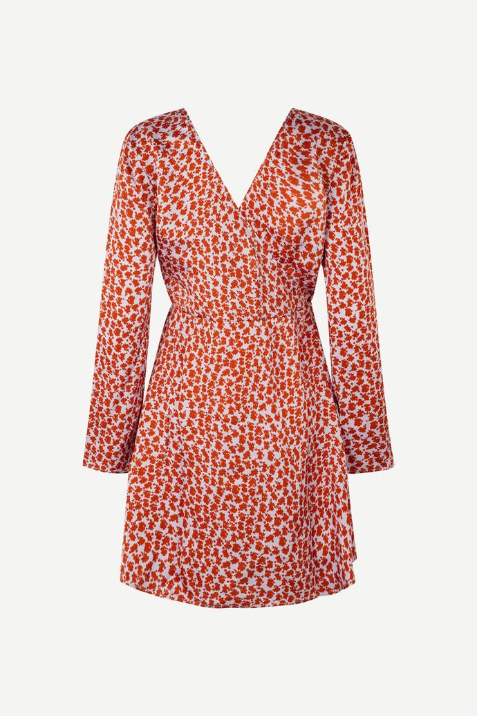 Samsoe Samsoe Femme - Adela Short Dress Aop 12887 - Ditsy Clay-Robes-F22300077