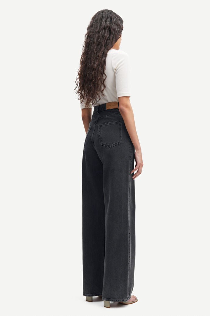 Samsoe Samsoe Femme - Alexa Tee 7542 - Whisper White-Tops-F00012151