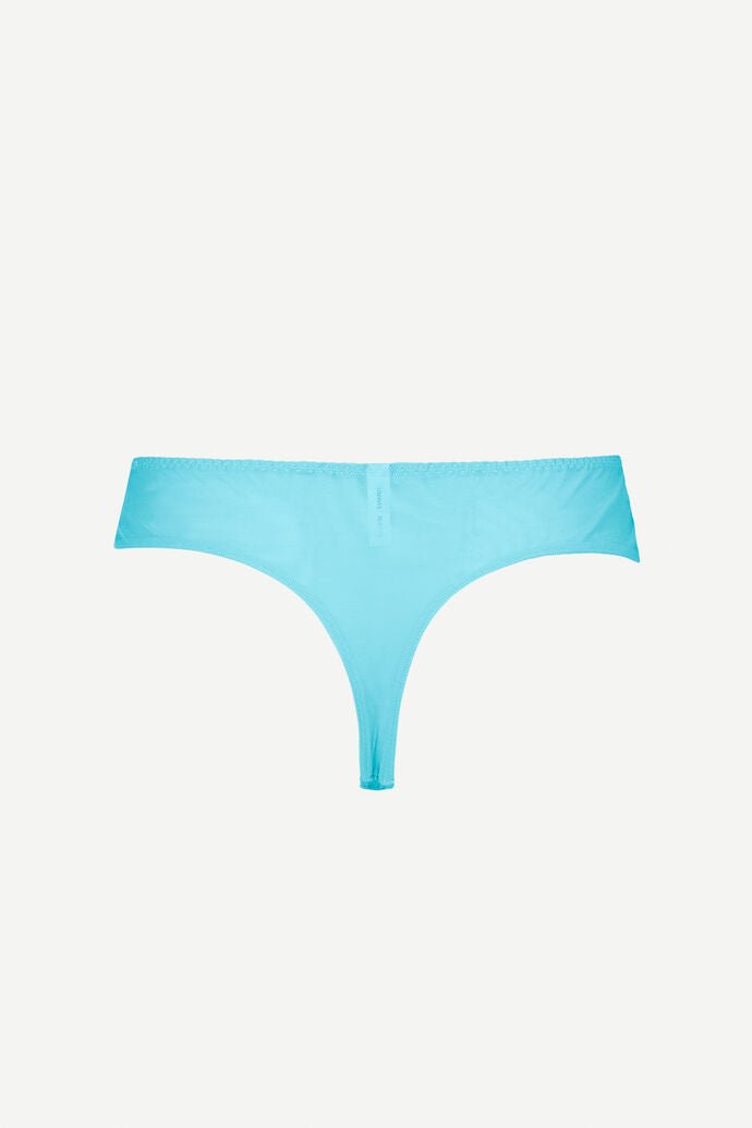 Samsoe Samsoe Femme - Cibbe String 7092 - Blue Topaz-Sous-Vêtements-F19110955