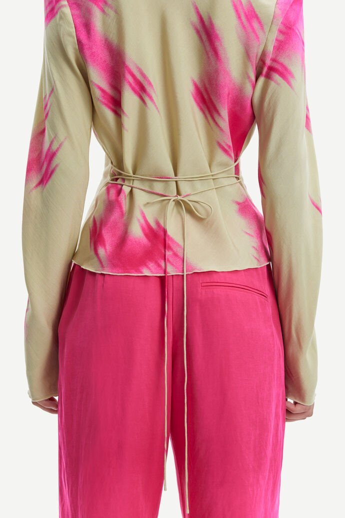 Samsoe Samsoe Femme - Emmie Blouse 14638 - Tie Sage-Tops-F23100153