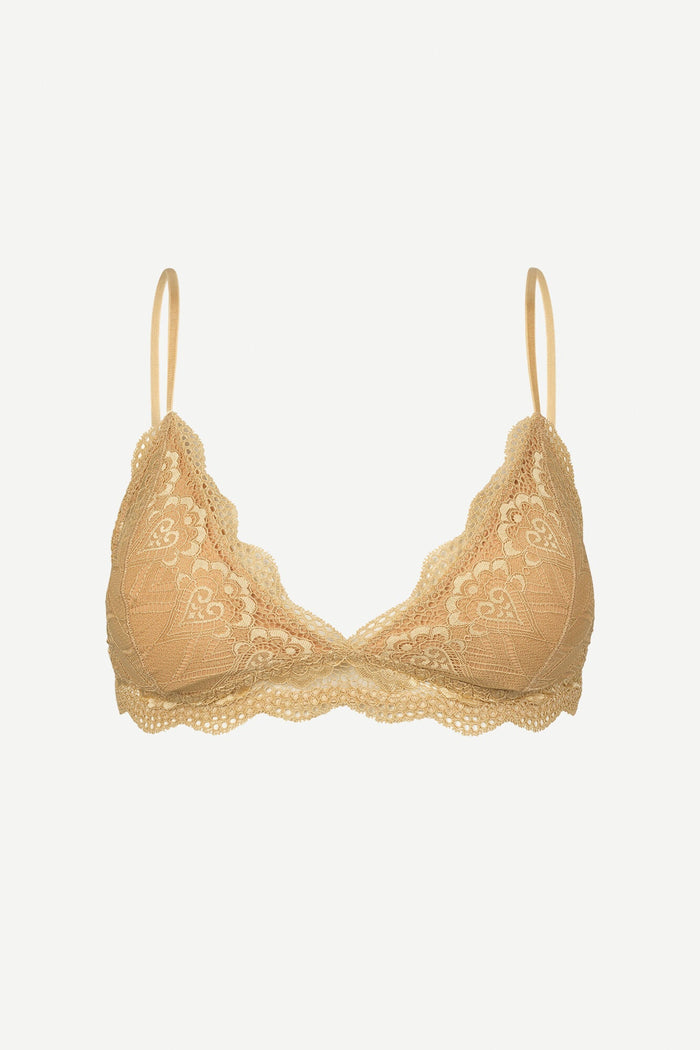 Samsoe Samsoe Femme- Marilyn Padded Bra 7092 - Prairie Sand-Sous-Vêtements-F20500185