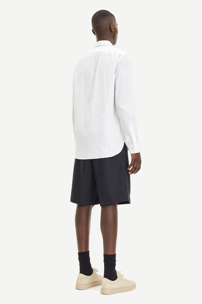 Samsoe Samsoe Homme - Liam FP Shirt 14247 - White-Chemises-M22100013