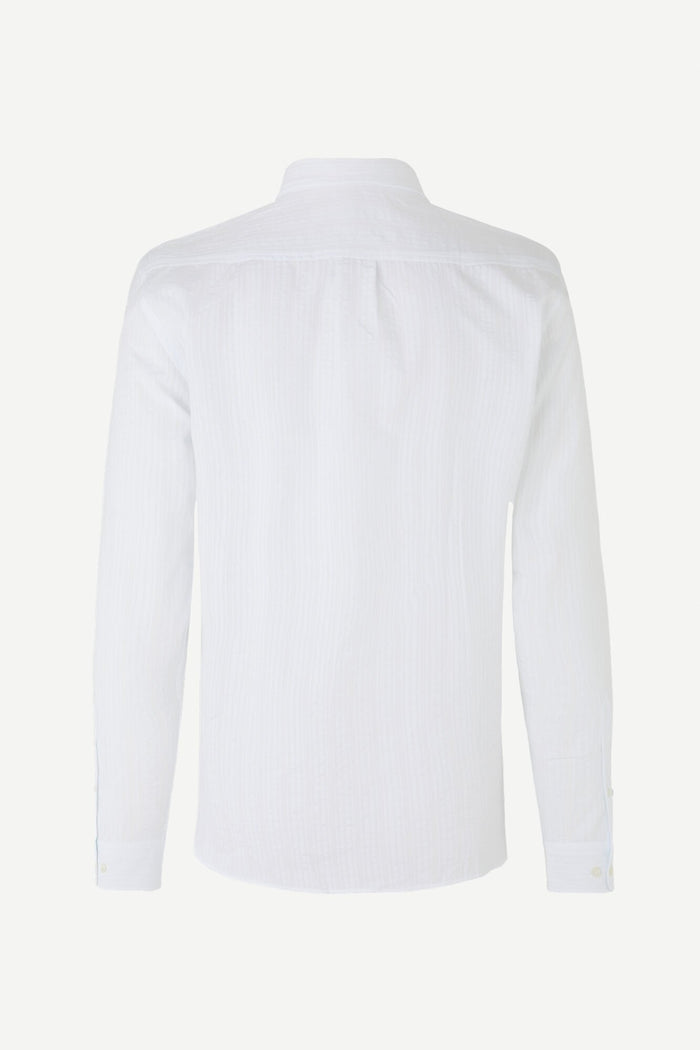 Samsoe Samsoe Homme - Liam FP Shirt 14247 - White-Chemises-M22100013