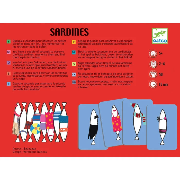 Sardines Card Game