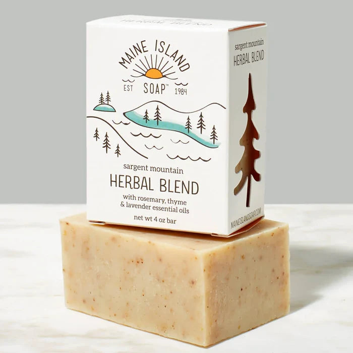 Sargent Mountain Herbal Blend: Maine Island Soap