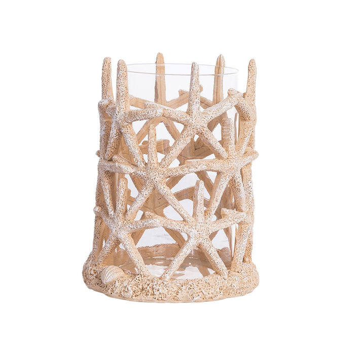 A Sea Star Candle Holder.