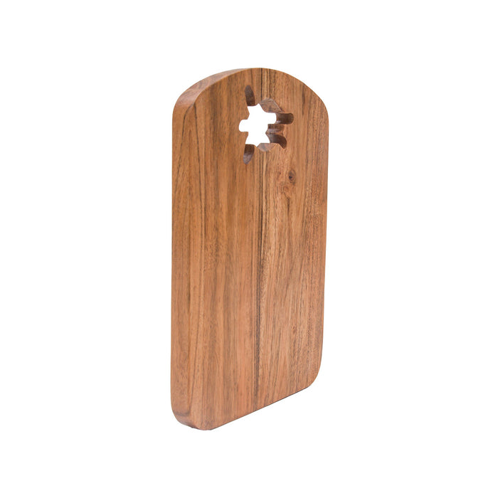 A Sea Turtle Acacia Wood Server & Spreader Set.
