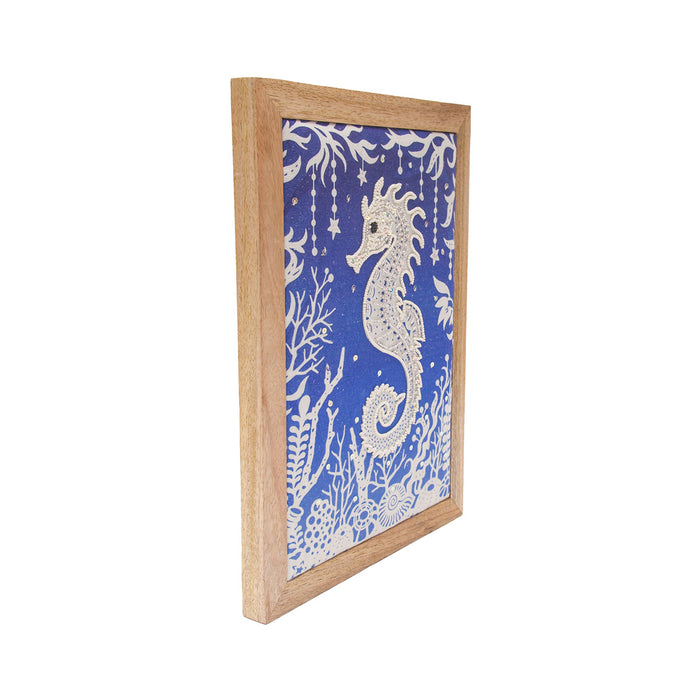 A Seahorse Wall Art.