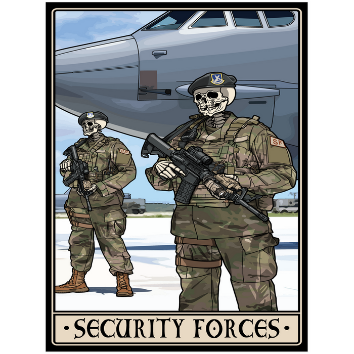 Security Forces Poster