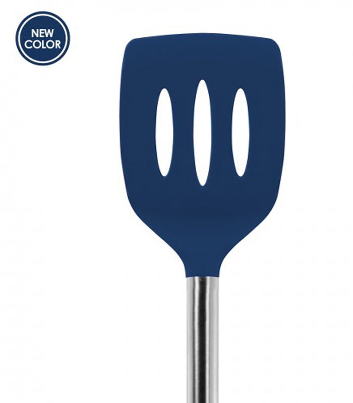 Silicone Slotted Turner SS Handles