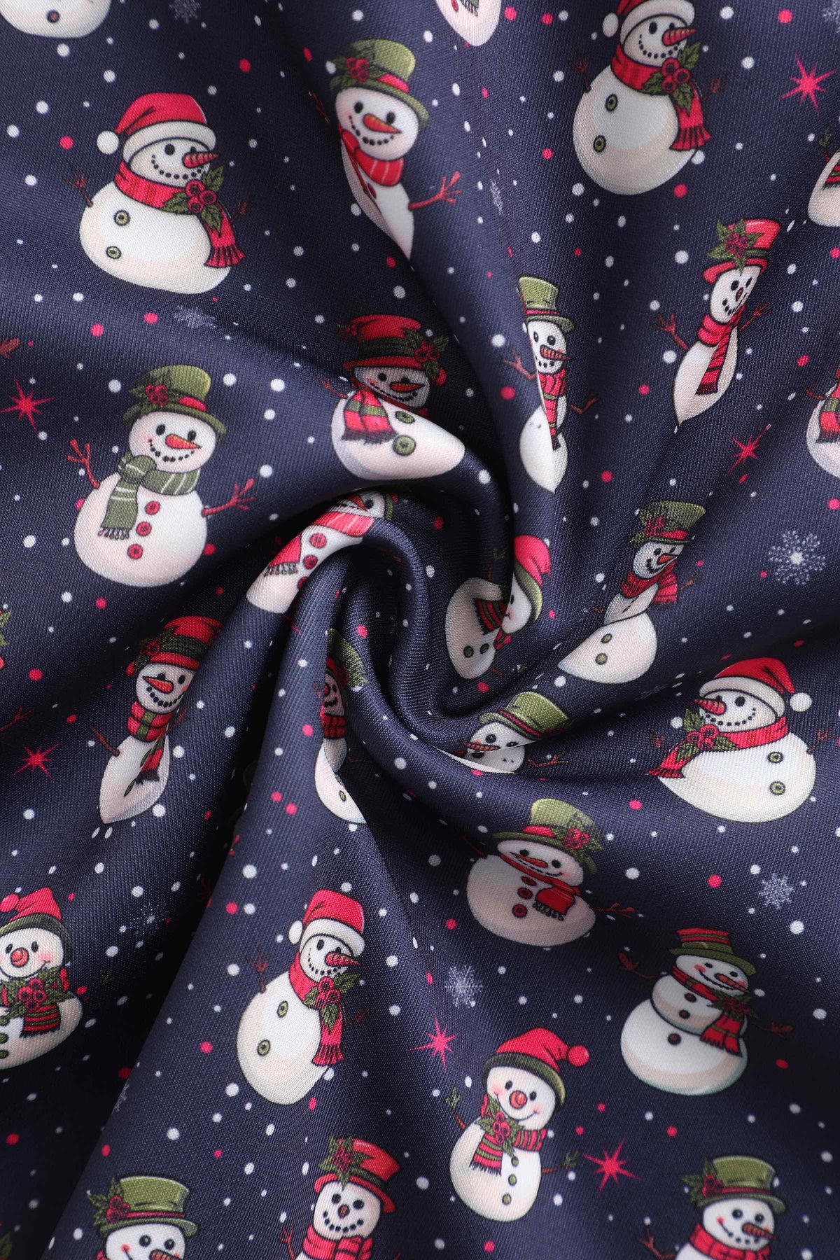 Lily Snowman Purple Circle Dress