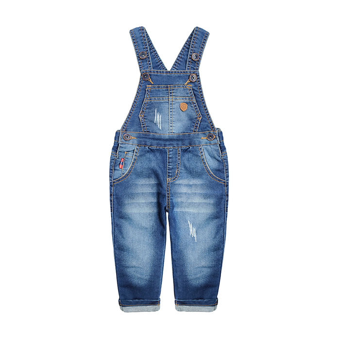 Soft Boys Girls Cute Denim Overalls