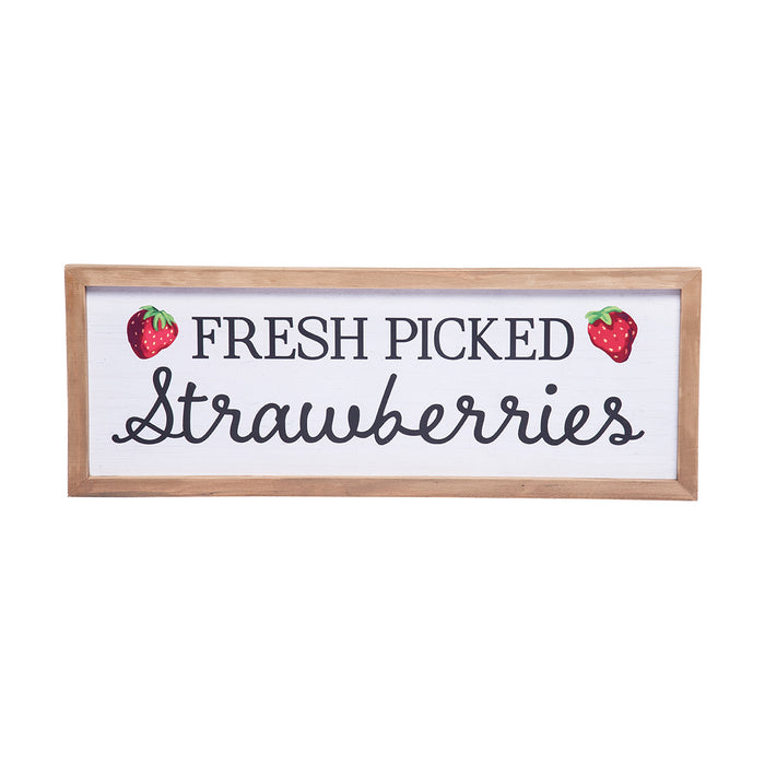 A Strawberry Fresh Wall Decor.
