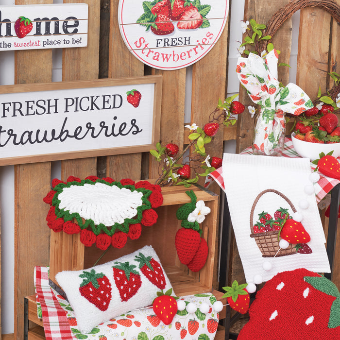 A Strawberry Fresh Wall Decor.