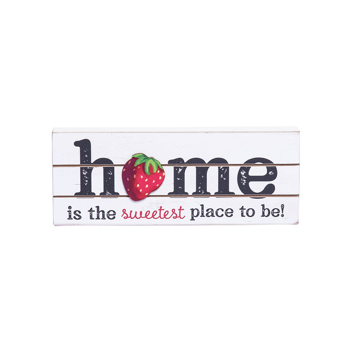 A Strawberry Home Wall Decor.