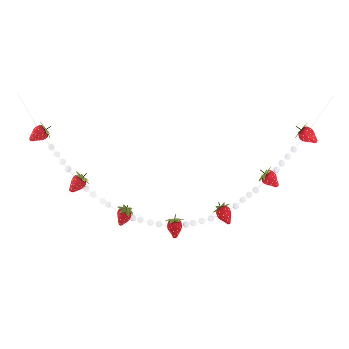 A Strawberry Patch Garland.
