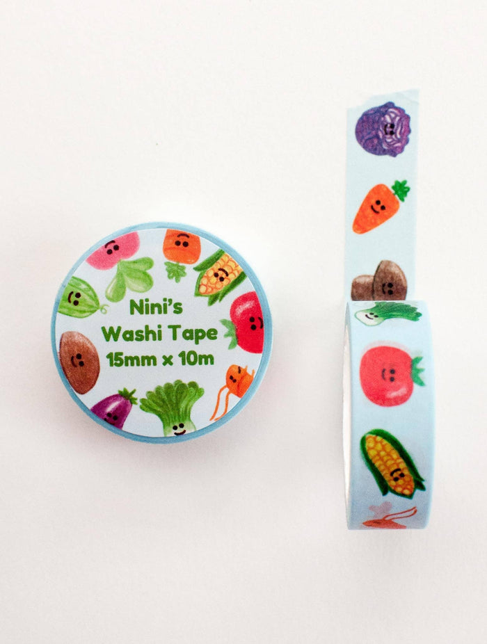Studio Narine - Washi Tape - Veggies Party