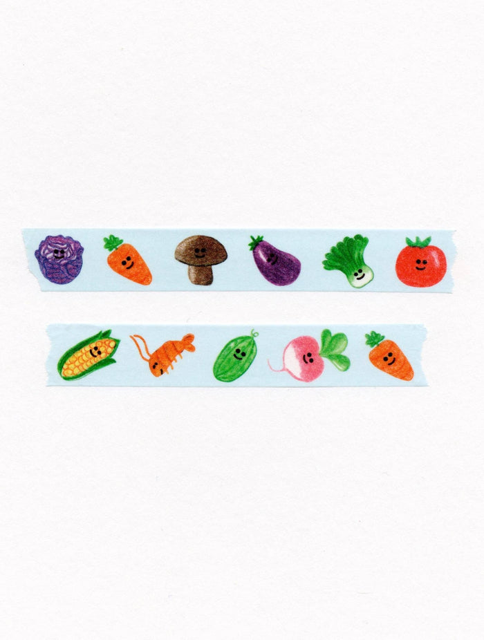 Studio Narine - Washi Tape - Veggies Party