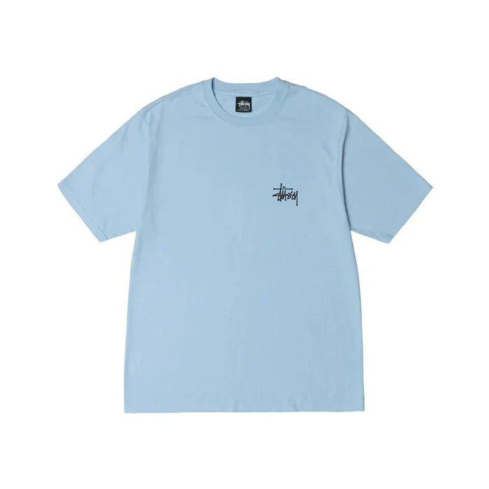 Stussy - Basic Stussy Pigment Dyed tee - Sky Blue-T-shirts-1904879