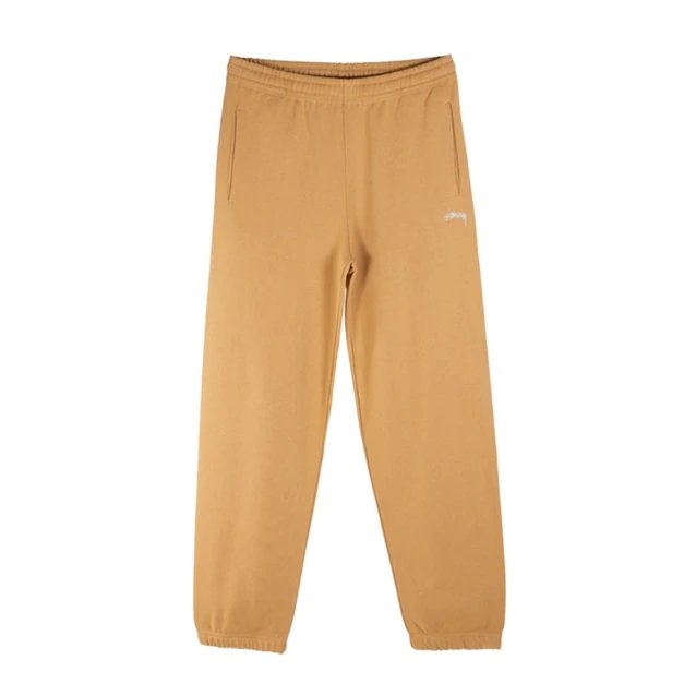 Stussy - Stock Logo Pant - Tan-Pantalons et Shorts-116550