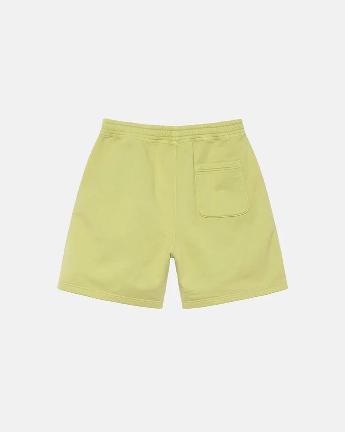 Stussy - Stock Logo Short - Pale Green - Pantalons et Shorts - 112286