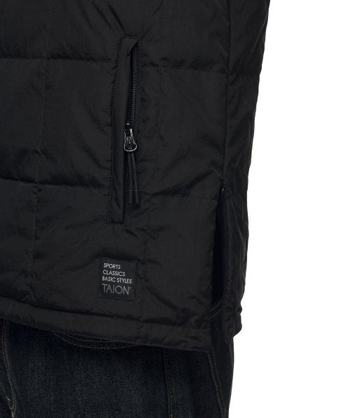 Taion - Jacket TAION-100SCPC - Black-Vestes et Manteaux-TAION-100SCPC