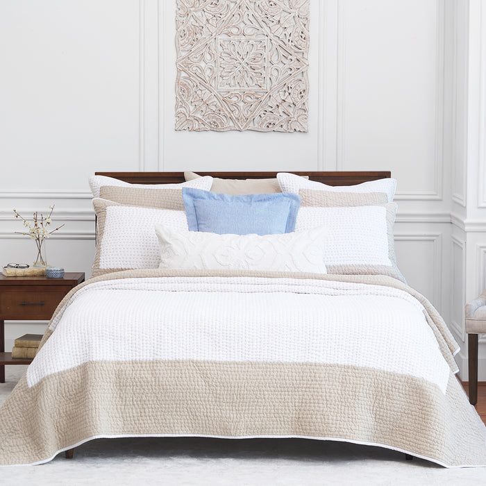 A Tamia Natural King Sham.