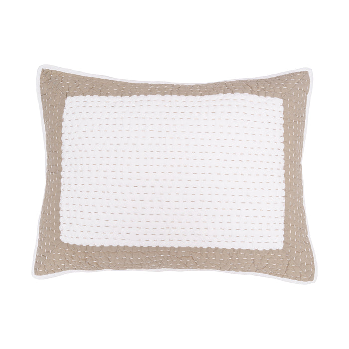 A Tamia Natural Standard Sham.