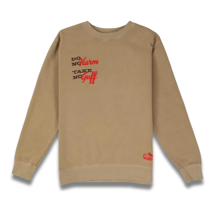 Tan Howdy Beer crewneck sweatshirt