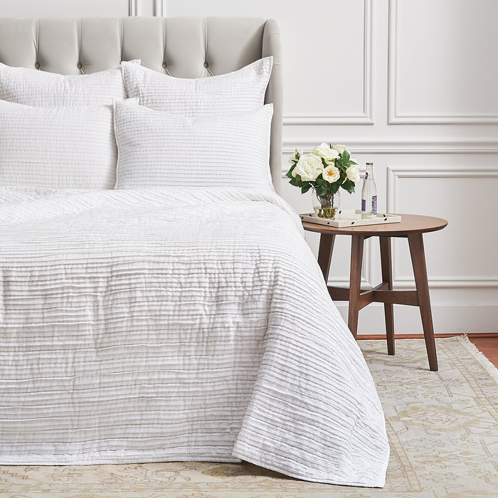 A Tess Dove Euro Sham.