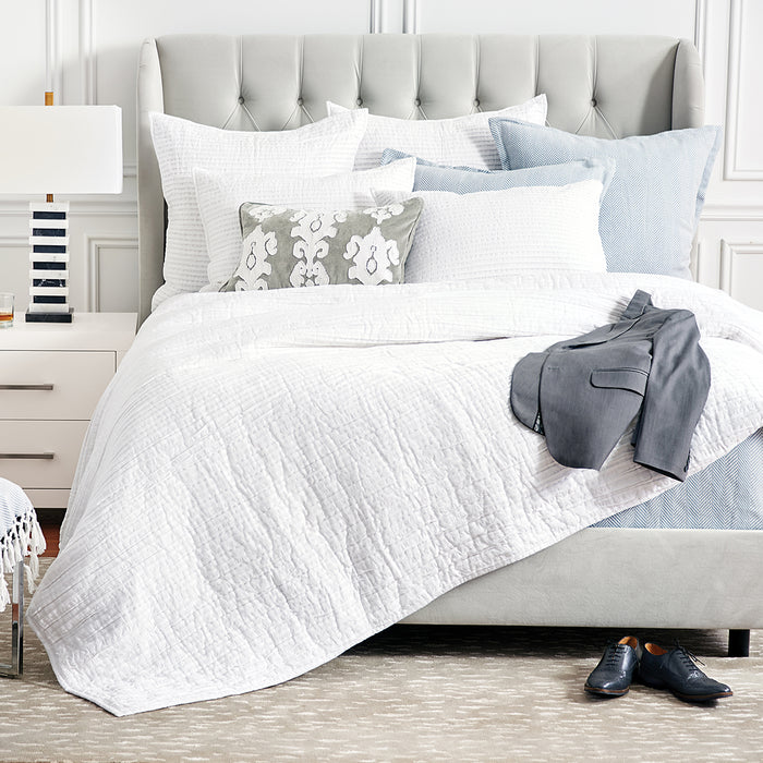 A Tess Dove Euro Sham.