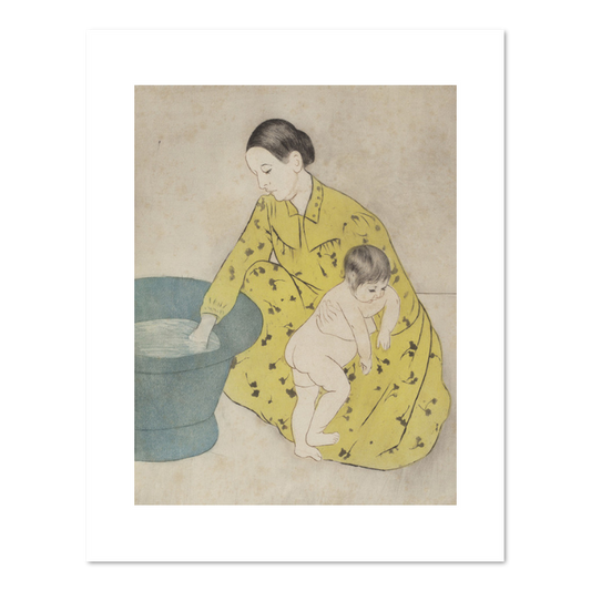 Mary Cassatt, The Bath, 1890-1891, Fine Art Print in various sizes by Museums.Co