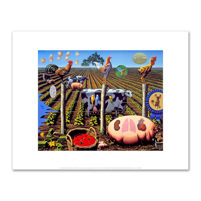 Alexis Rockman, The Farm, 2000, Fine Art Prints in various sizes by Museums.Co