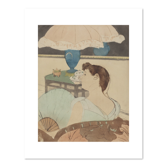 Mary Cassatt, The Lamp, 1890-1891, Fine Art Prints in various sizes by Museums.Co