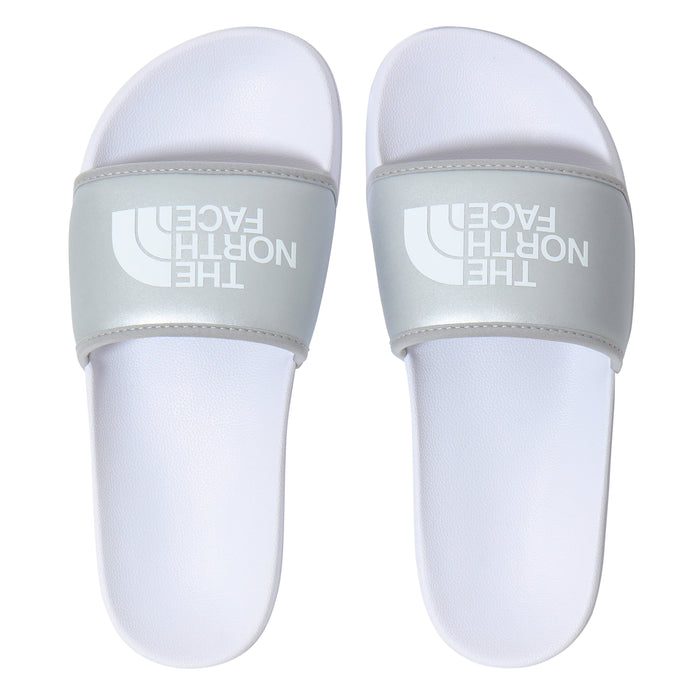 The North Face - Women's Base Camp Slide III - Metallic Silver/TNF White-Chaussures-NF0A5LVGKR21