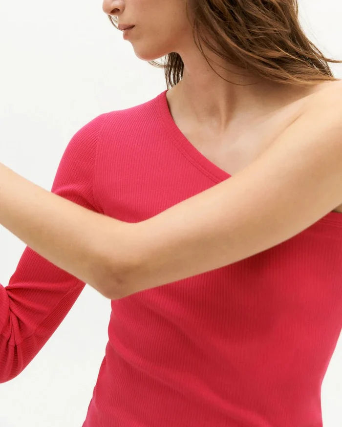 Thinking Mu - Magdalena Top - Fucsia-Tops-WTP00124