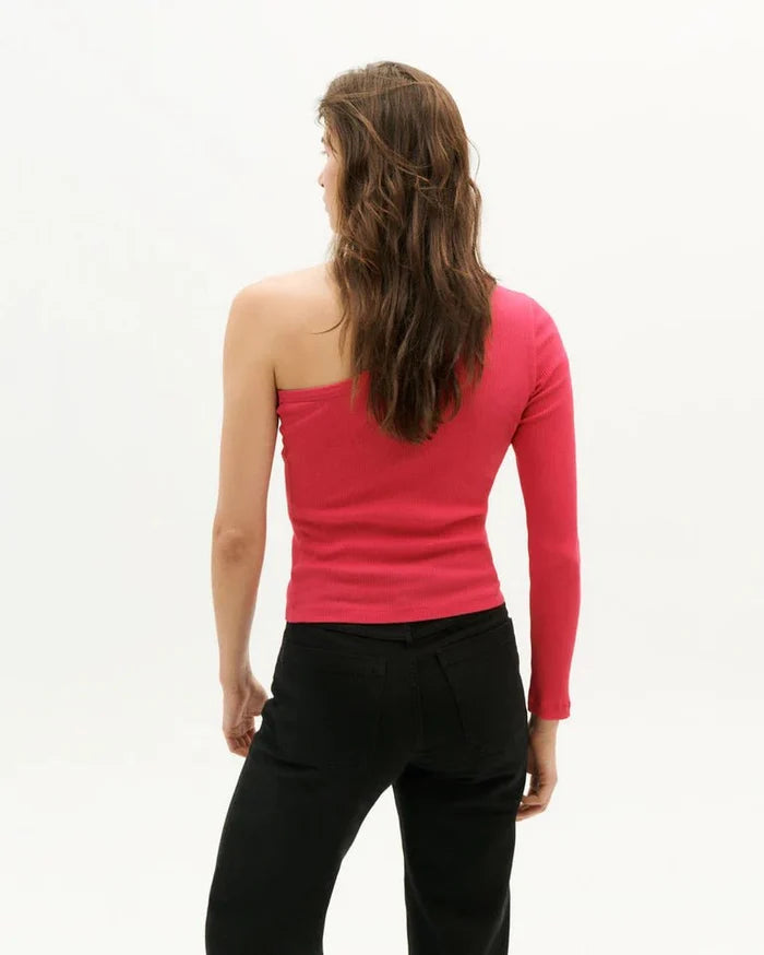 Thinking Mu - Magdalena Top - Fucsia-Tops-WTP00124