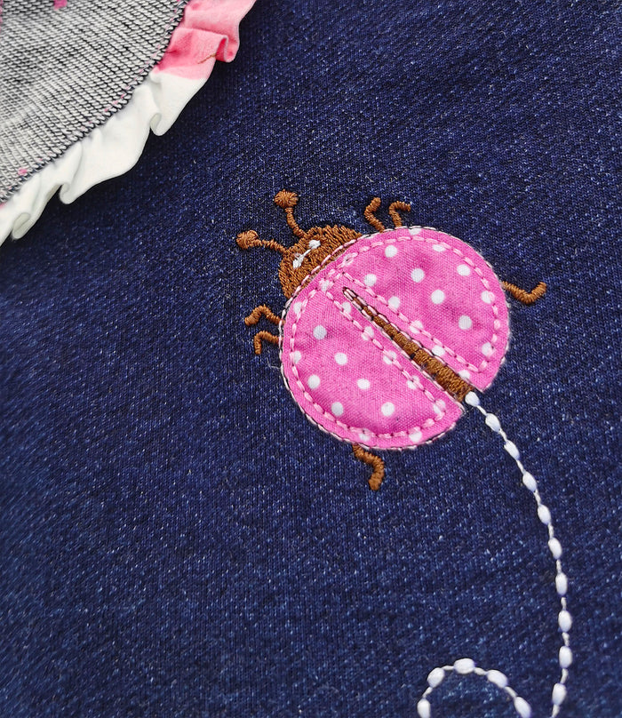 Toddler Cartoon Hippo Overalls