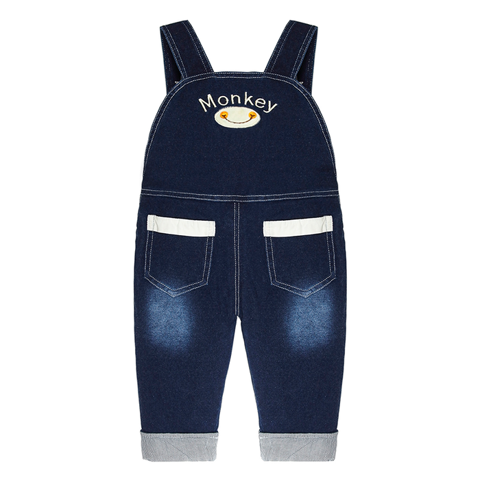 Toddler Monkey Soft Overalls