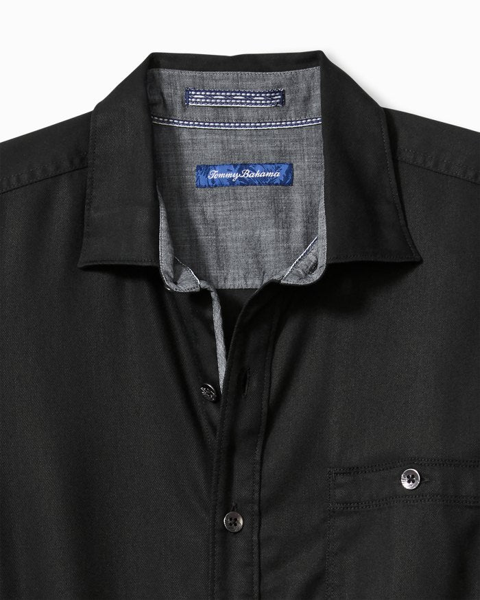 TOMMY BAHAMA OCEAN WASH TWILL LONG SLEEVE SHIRT