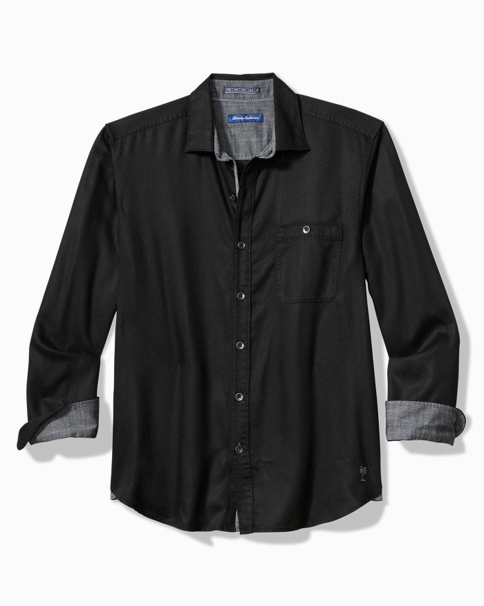 TOMMY BAHAMA OCEAN WASH TWILL LONG SLEEVE SHIRT