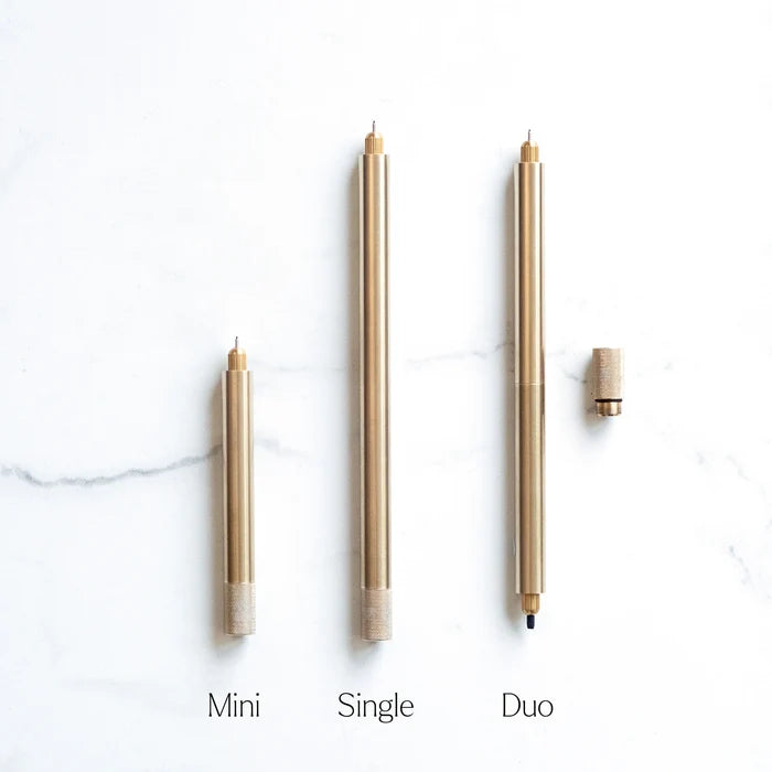 Tom's Studio Lumos Brass Special Edition Pens