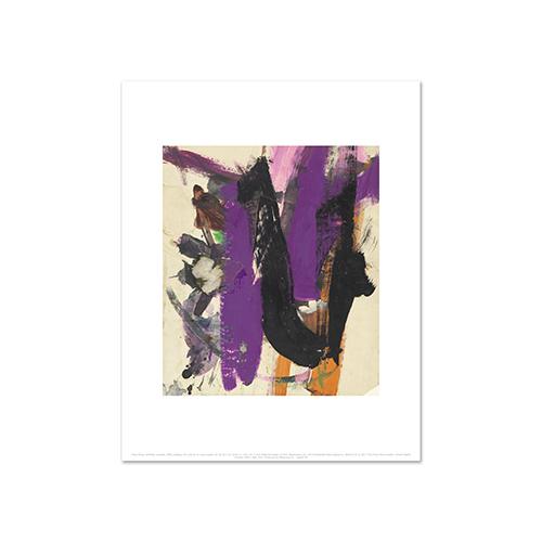 Franz Kline, Untitled, possibly 1960, National Gallery of Art. Fine Art Prints in various sizes by Museums.Co