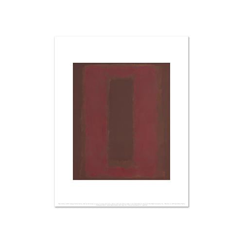 Mark Rothko, Untitled (Seagram Mural sketch), Fine Art Prints in various sizes by Museums.Co
