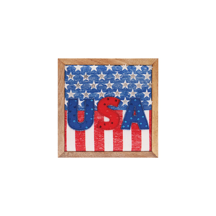 A USA Shadow Box.